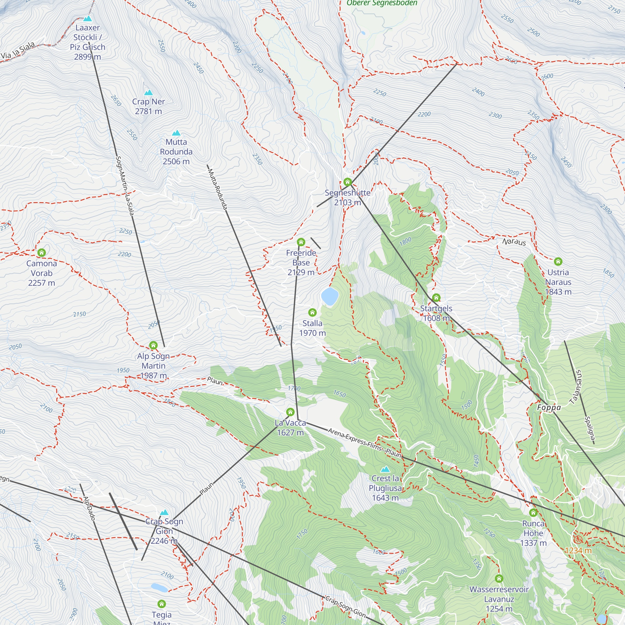Stalla map