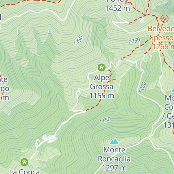 Map of Rifugio Alpetto di Torno