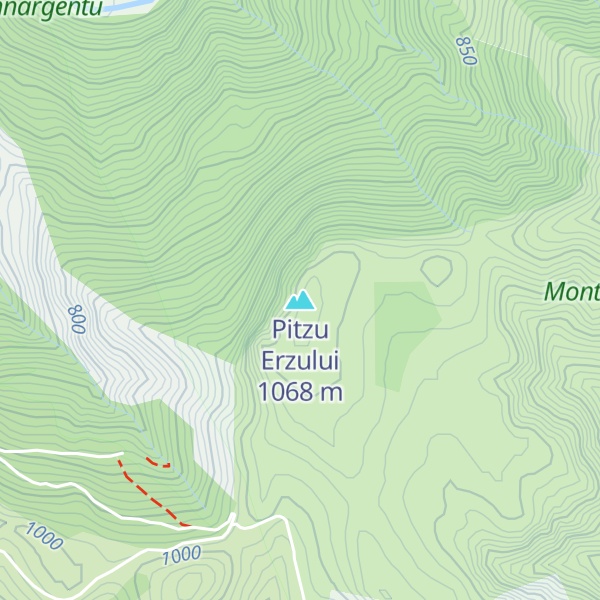 Map of Pitzu Erzului