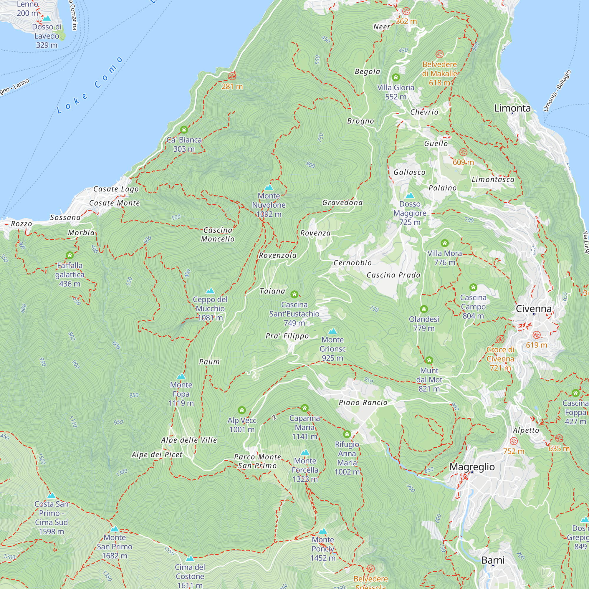 Cascina Sant'Eustachio map