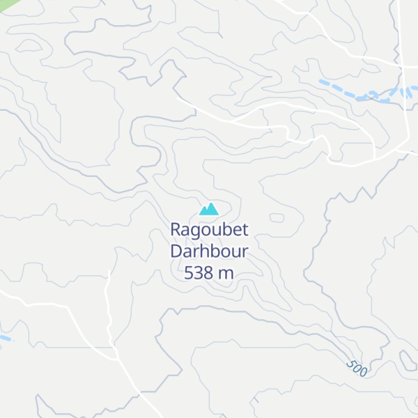 Map of Ragoubet Darhbour