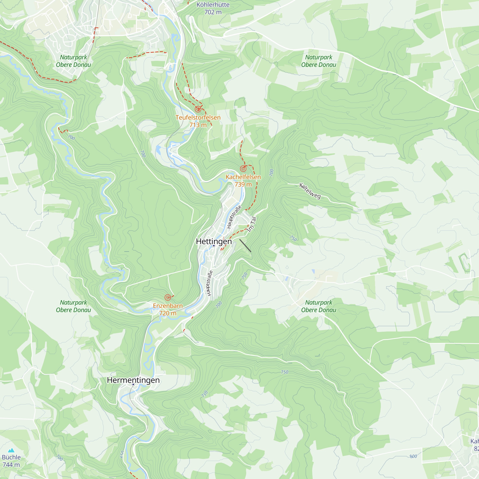 Skihütte map