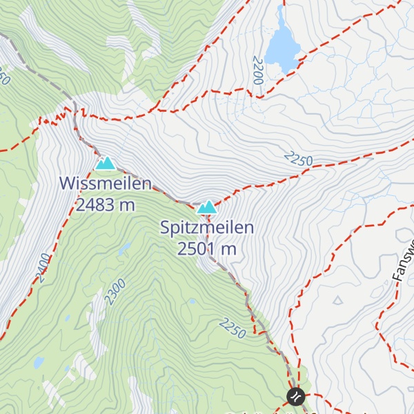 Map of Spitzmeilen