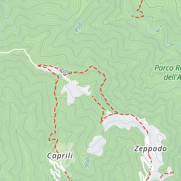 Map of Monte Fracellana