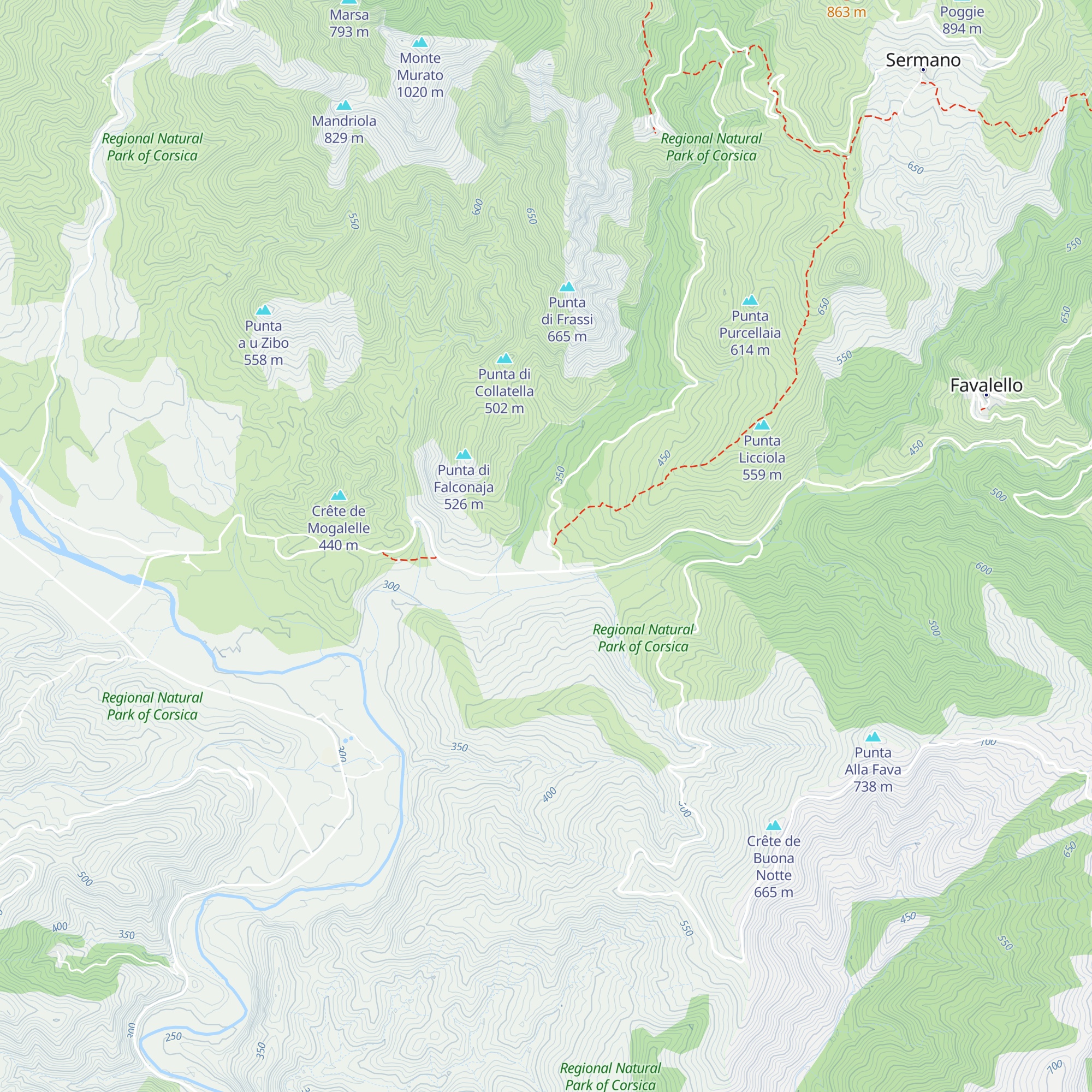 A Casa Aperta map