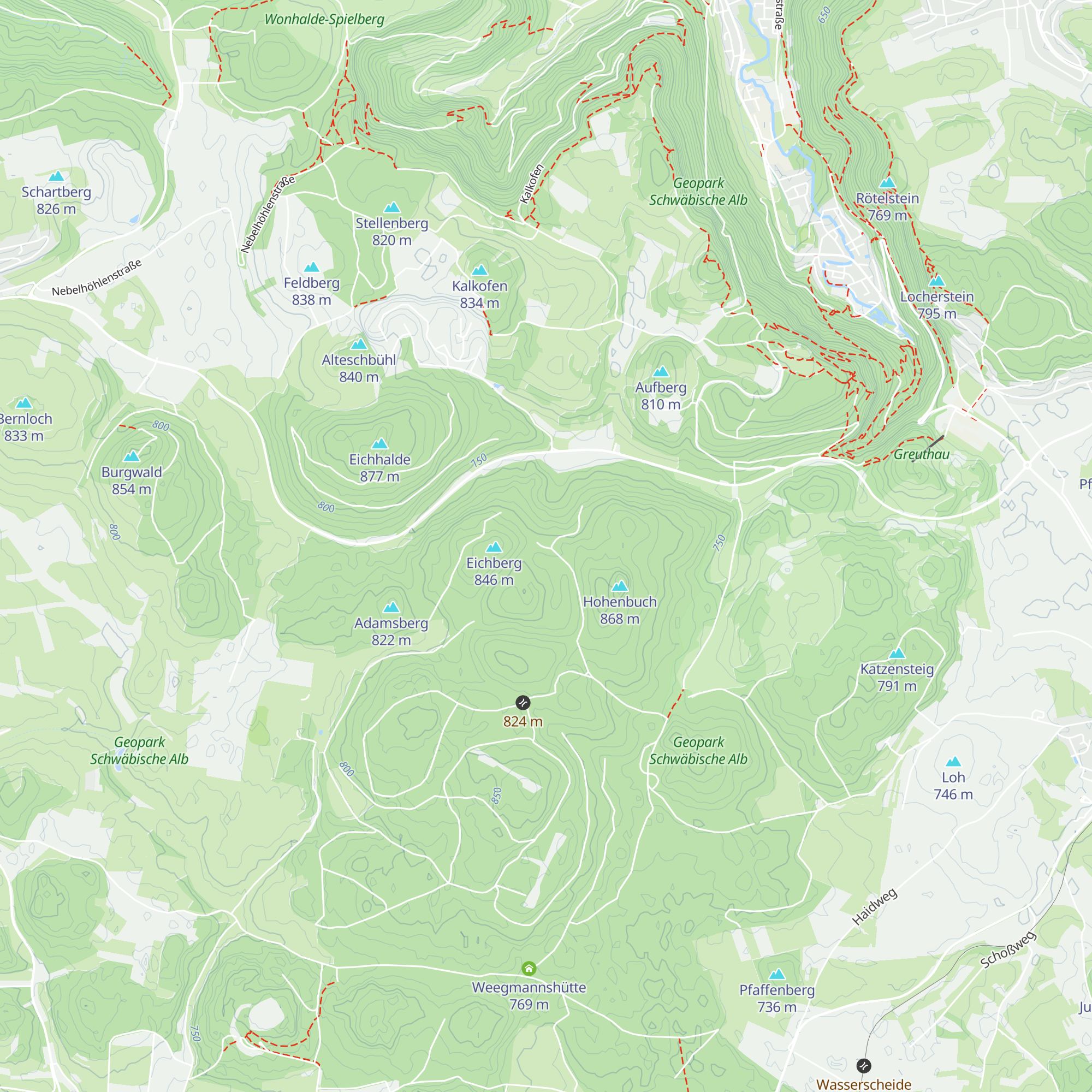 Wilhelmshütte map