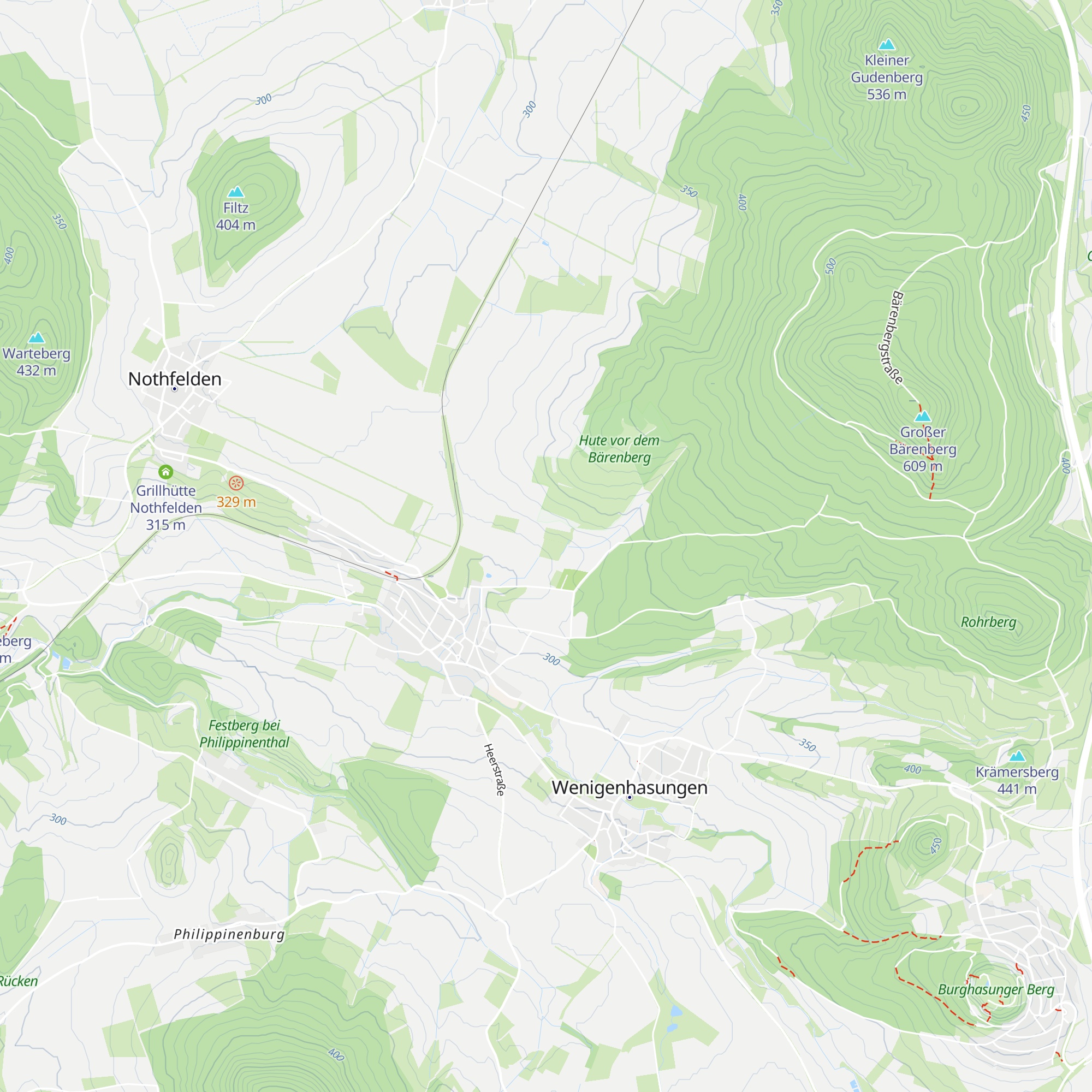 Grillhütte Altenhasungen map