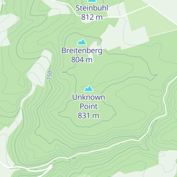 Map of Unknown Point
