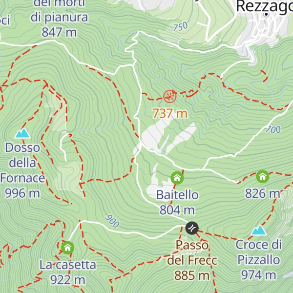 Map of Agriturismo Cassina Enco