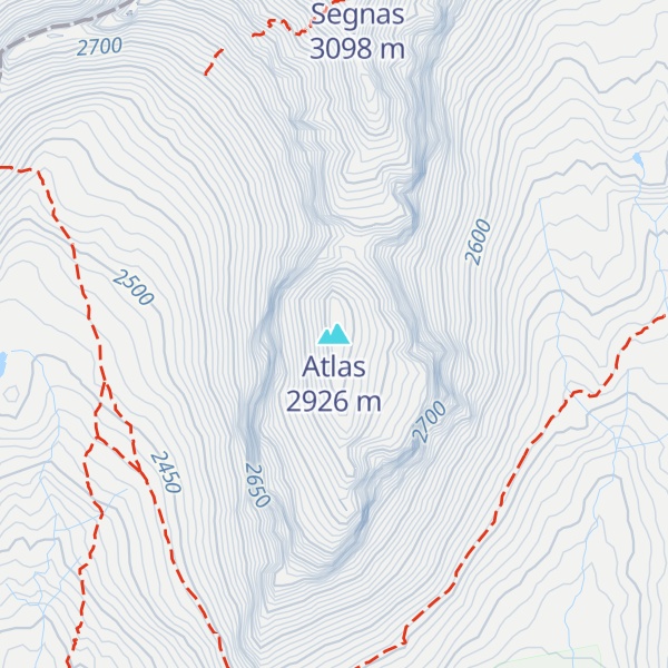 Map of Atlas