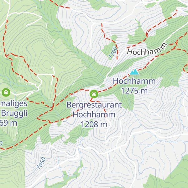 Map of Bergrestaurant Hochhamm