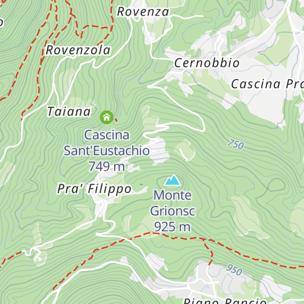 Map of Cascina Gilardoni