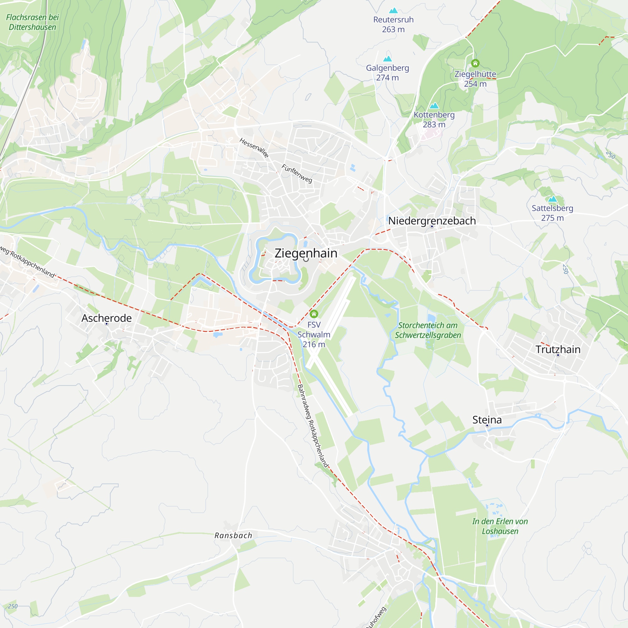 FSV Schwalm map