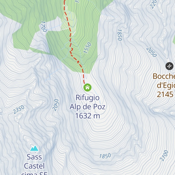 Map of Rifugio Alp de Poz