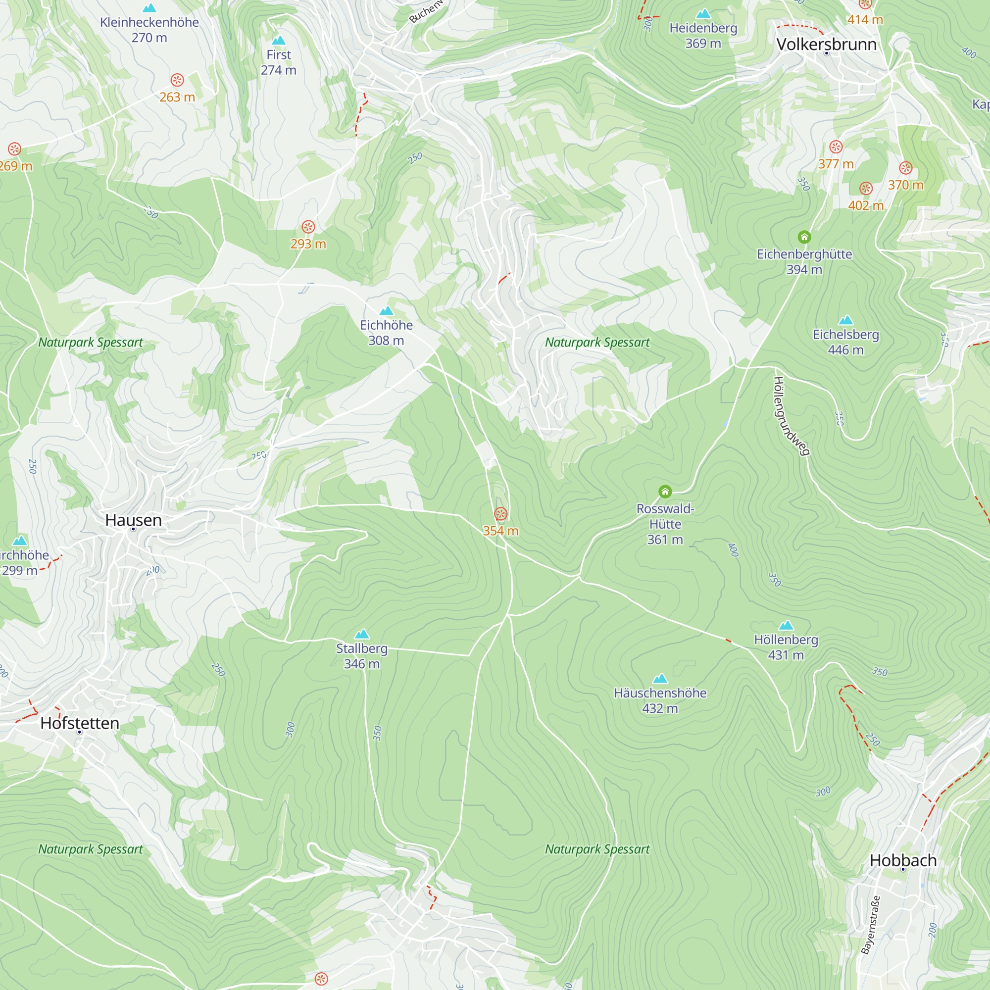 Räuberhütte map