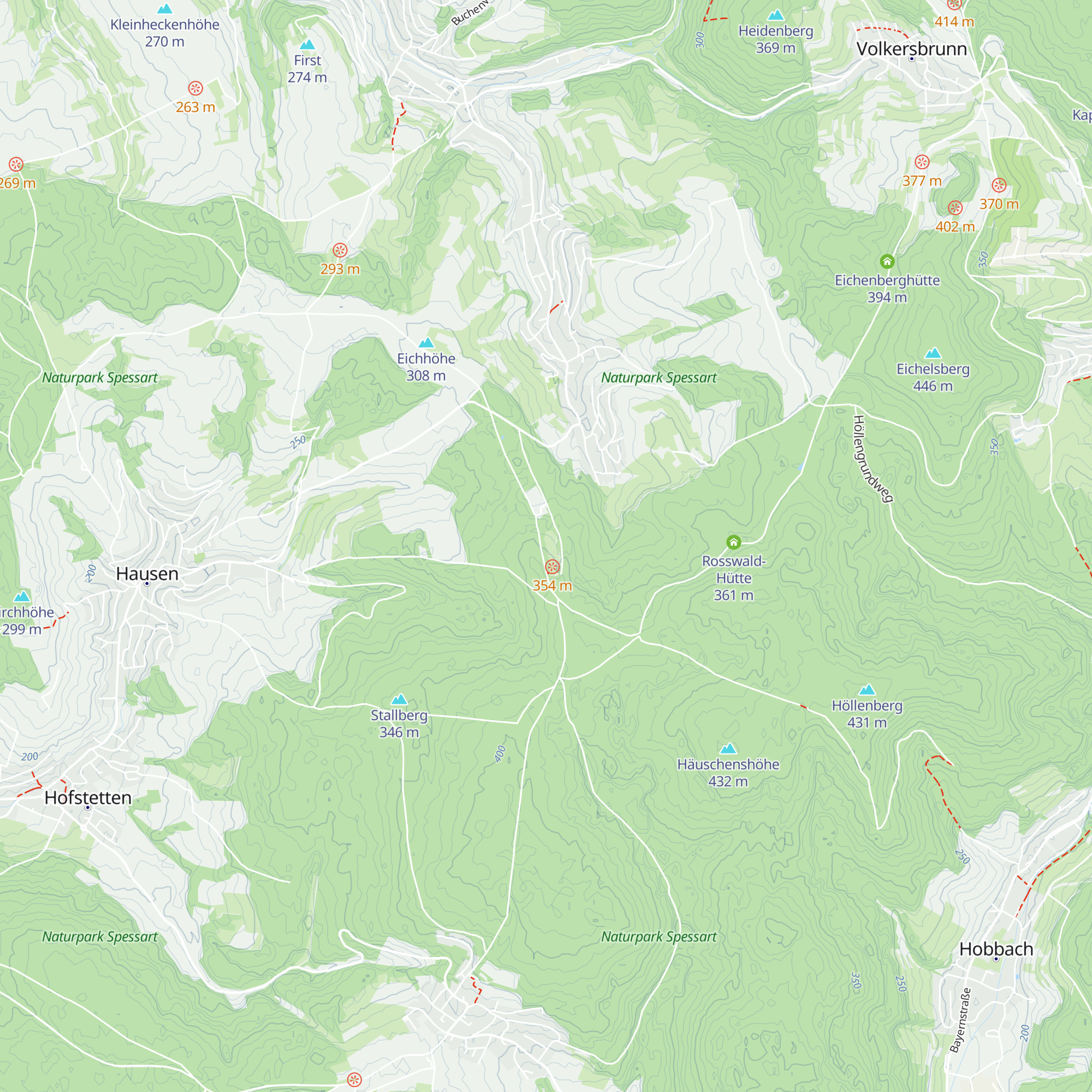 Räuberhütte map
