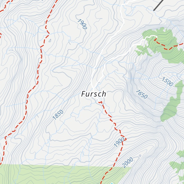 Map of Alp Fursch