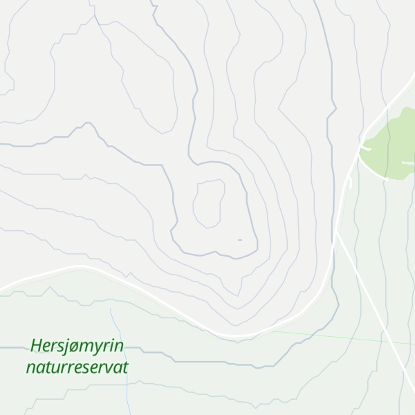 Map of Falkefangarhøgda