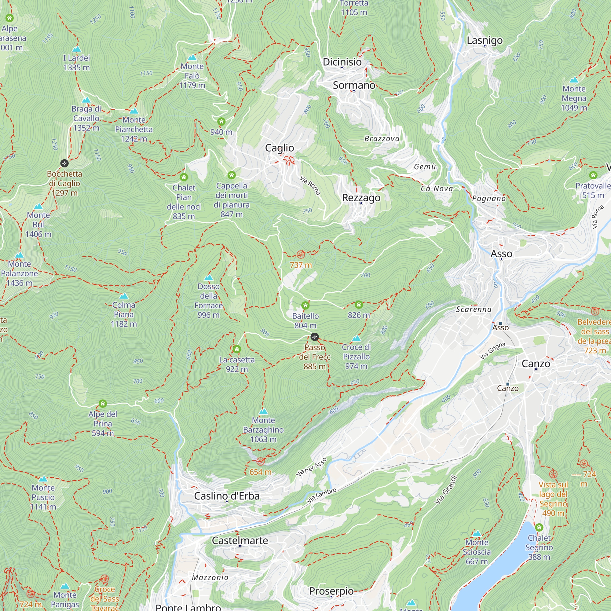 Baitello map