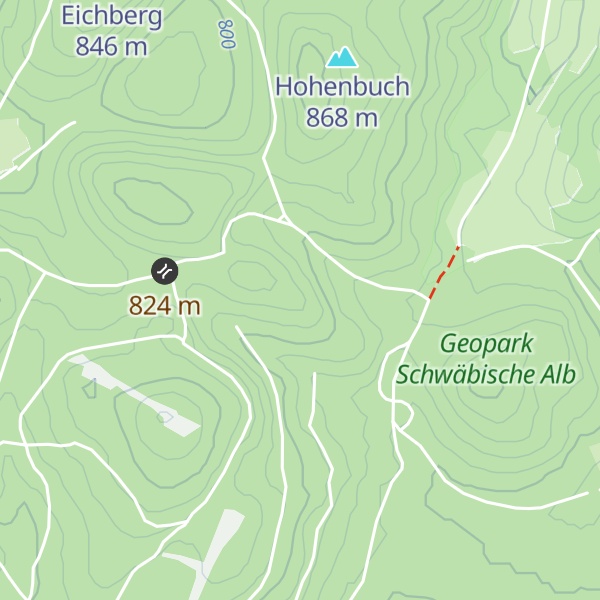 Map of Helmut Kettner Hütte