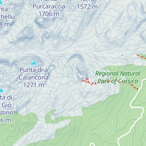 Map of Punta Rossa