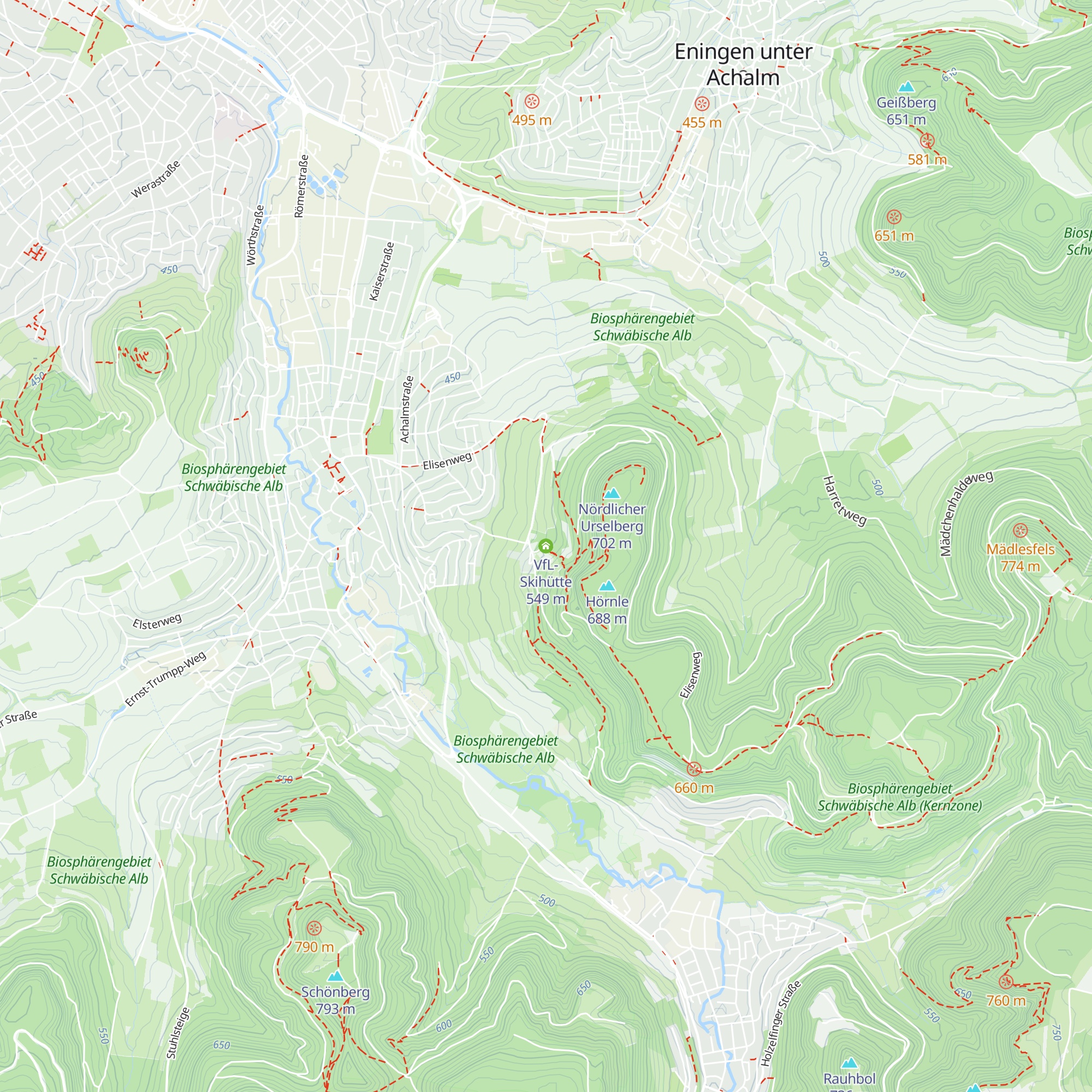 VfL-Skihütte map