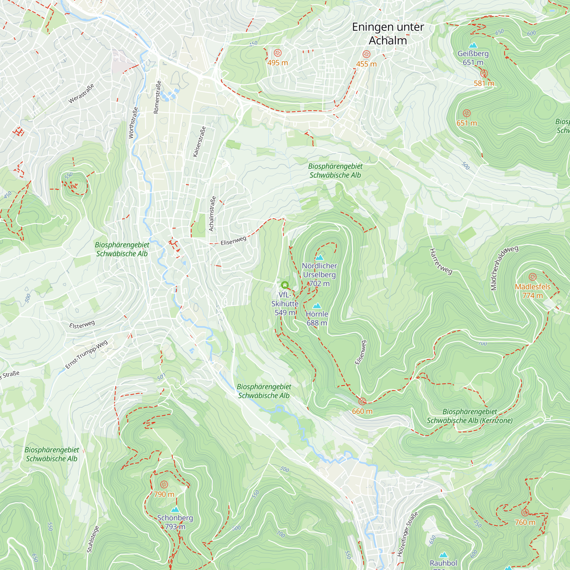 VfL-Skihütte map