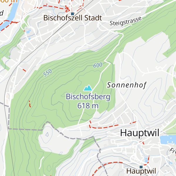 Map of Bischofsberg