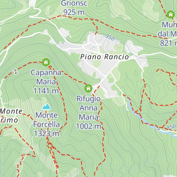 Map of Rifugio Anna Maria