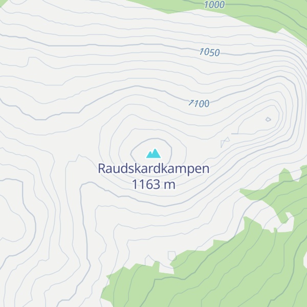 Map of Raudskardkampen