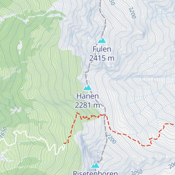 Map of Hanen