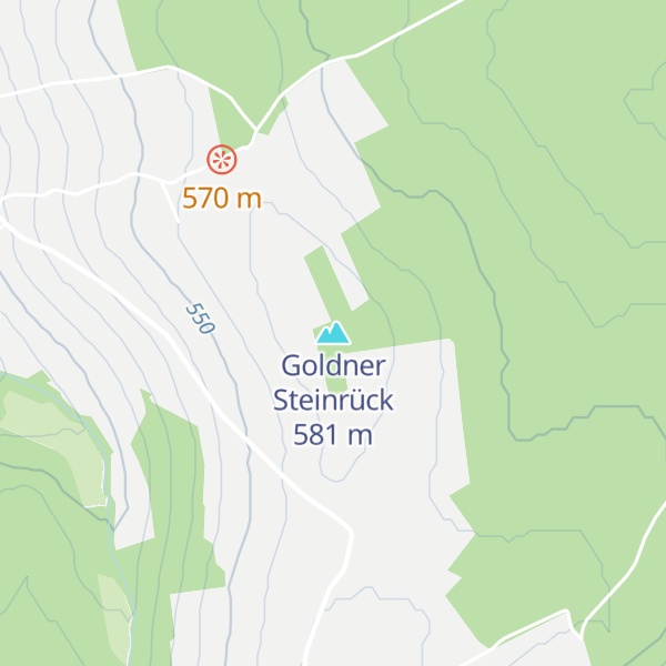 Map of Goldner Steinrück