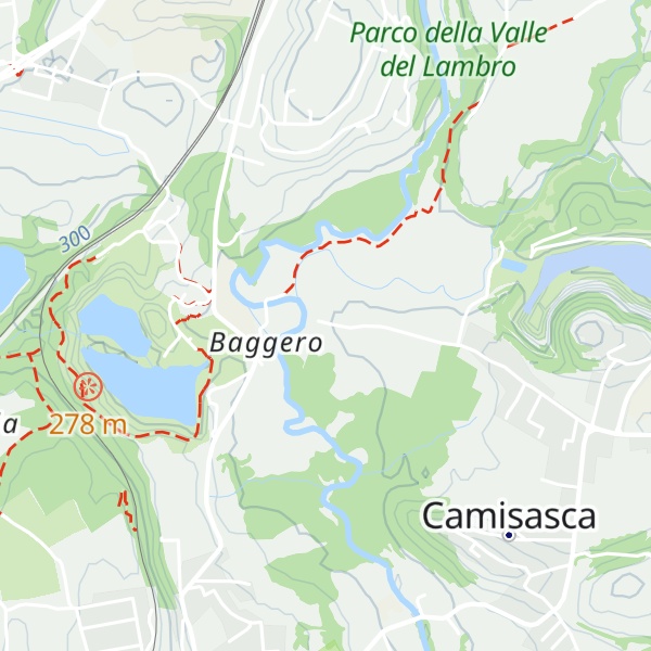 Map of Cascina Campomarzo