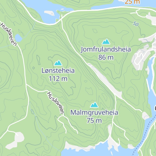 Map of Hallen