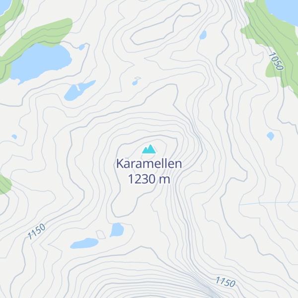 Map of Karamellen