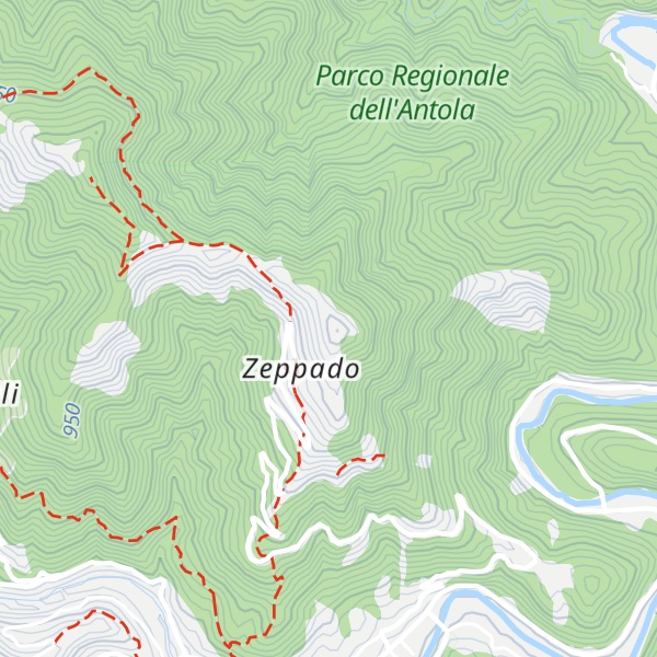 Map of Monte Colla