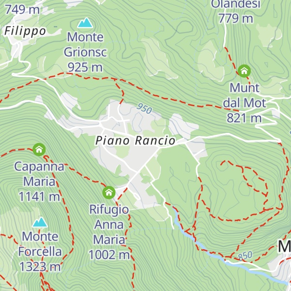 Map of Stella Alpina