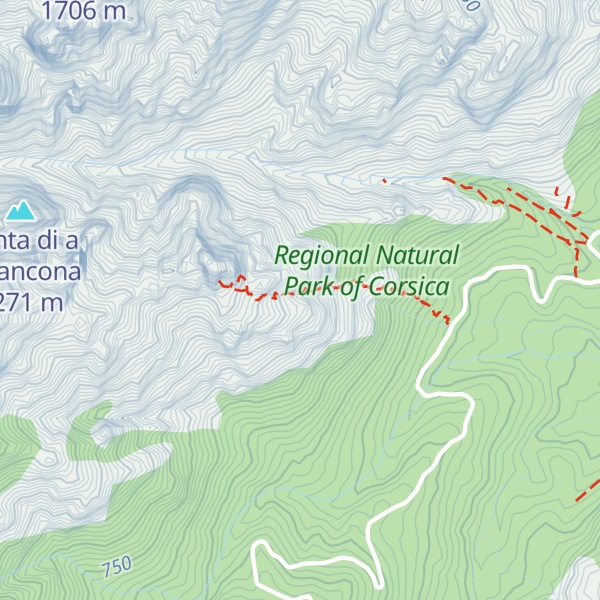 Map of Punta Biciartula
