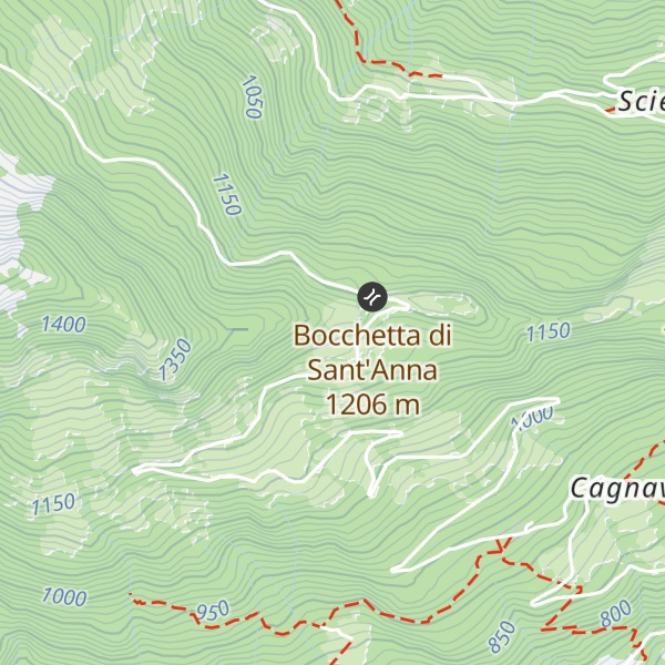 Map of Chiesetta Alpini Germasino