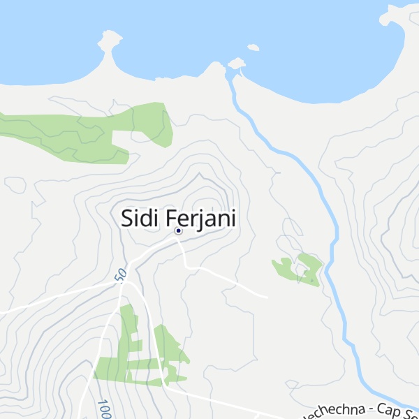 Map of Mergueb el Hajla