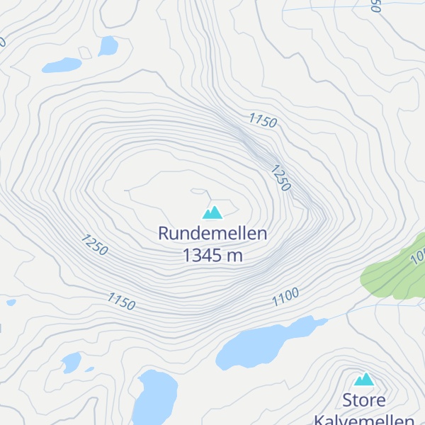 Map of Rundemellen