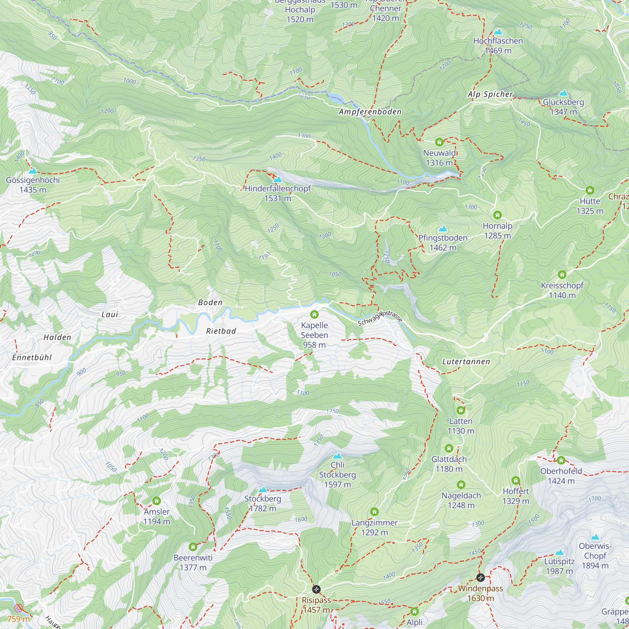 Kapelle Seeben map