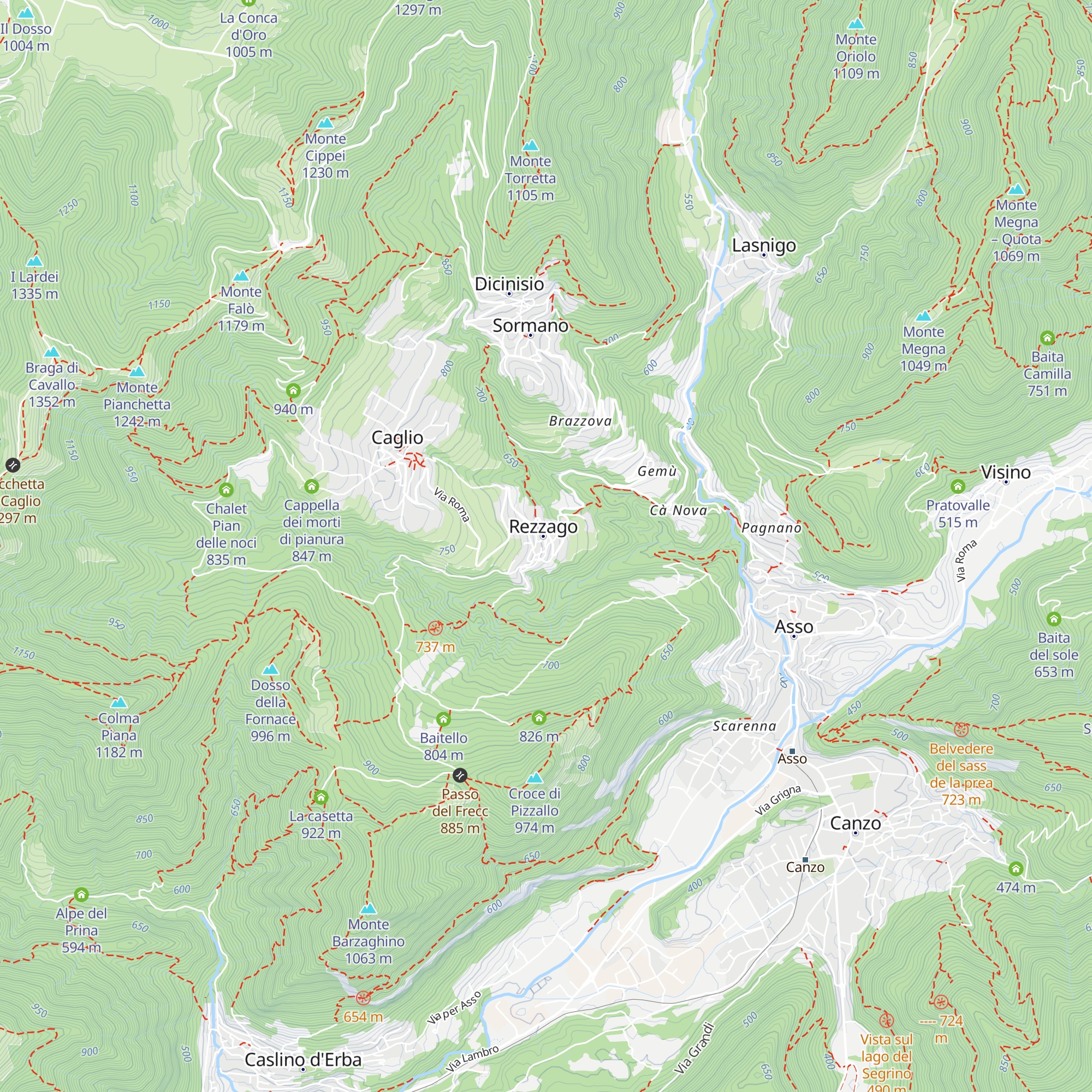 Bar Lidia map
