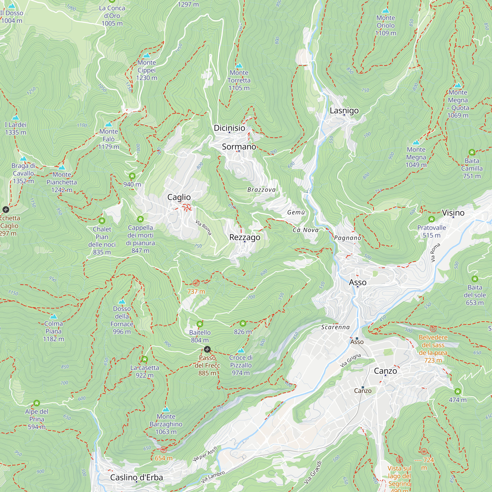 Bar Lidia map