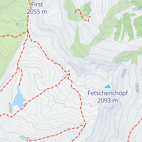 Map of Spitzmeilenhütte