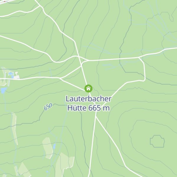 Map of Lauterbacher Hütte