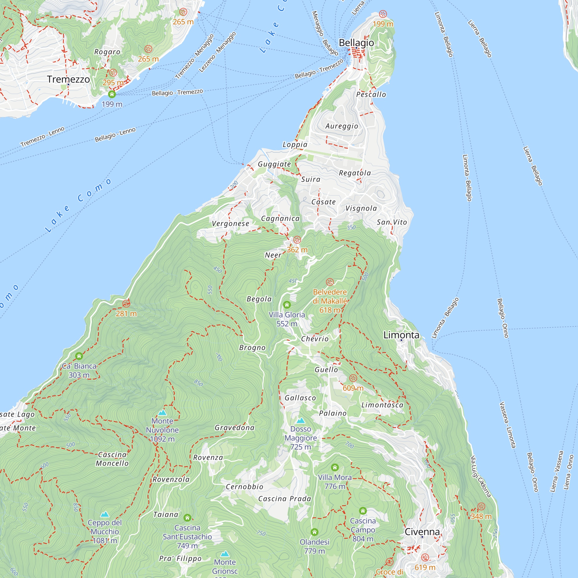 Chiesina Regina Mater Viatorum map