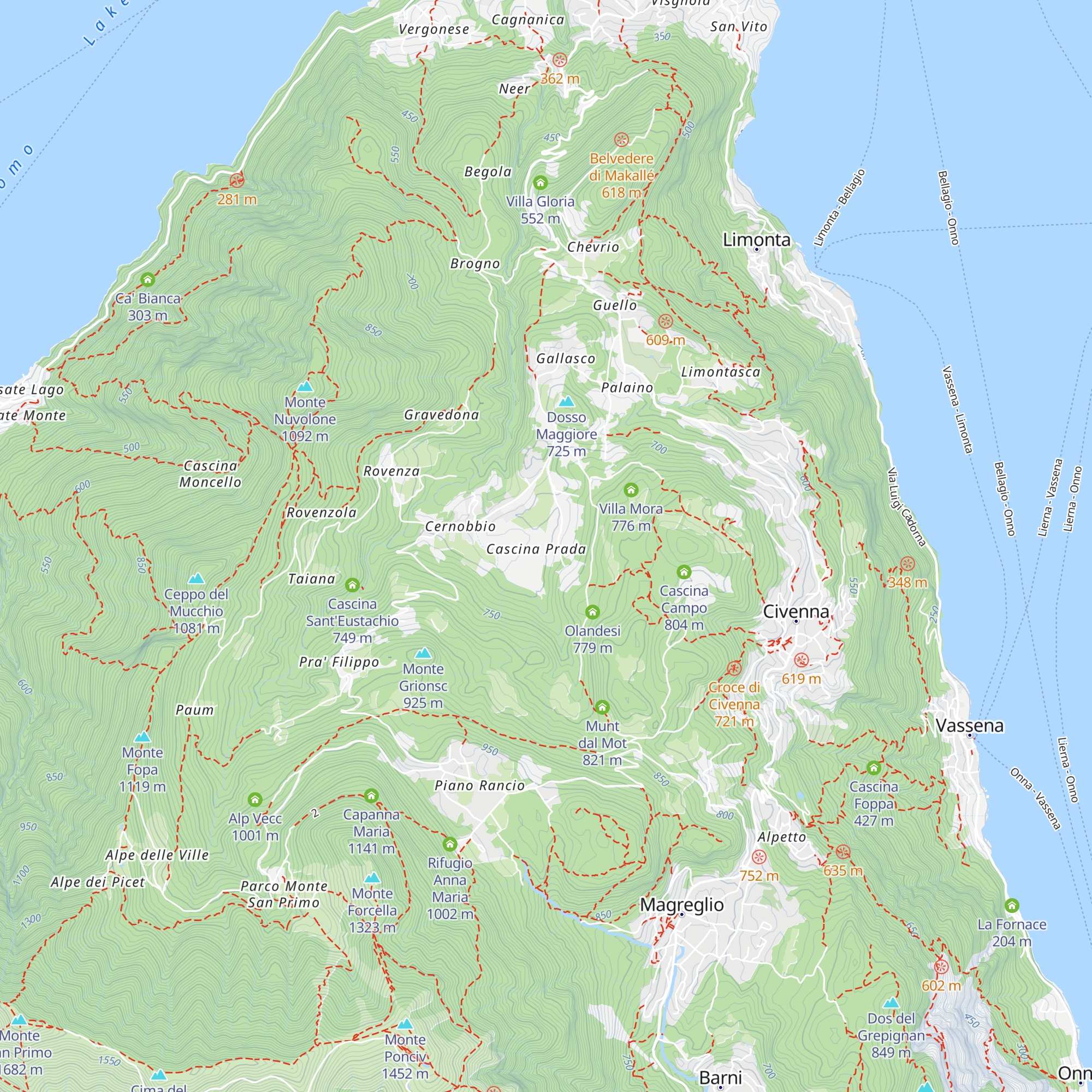 Malgazugna map