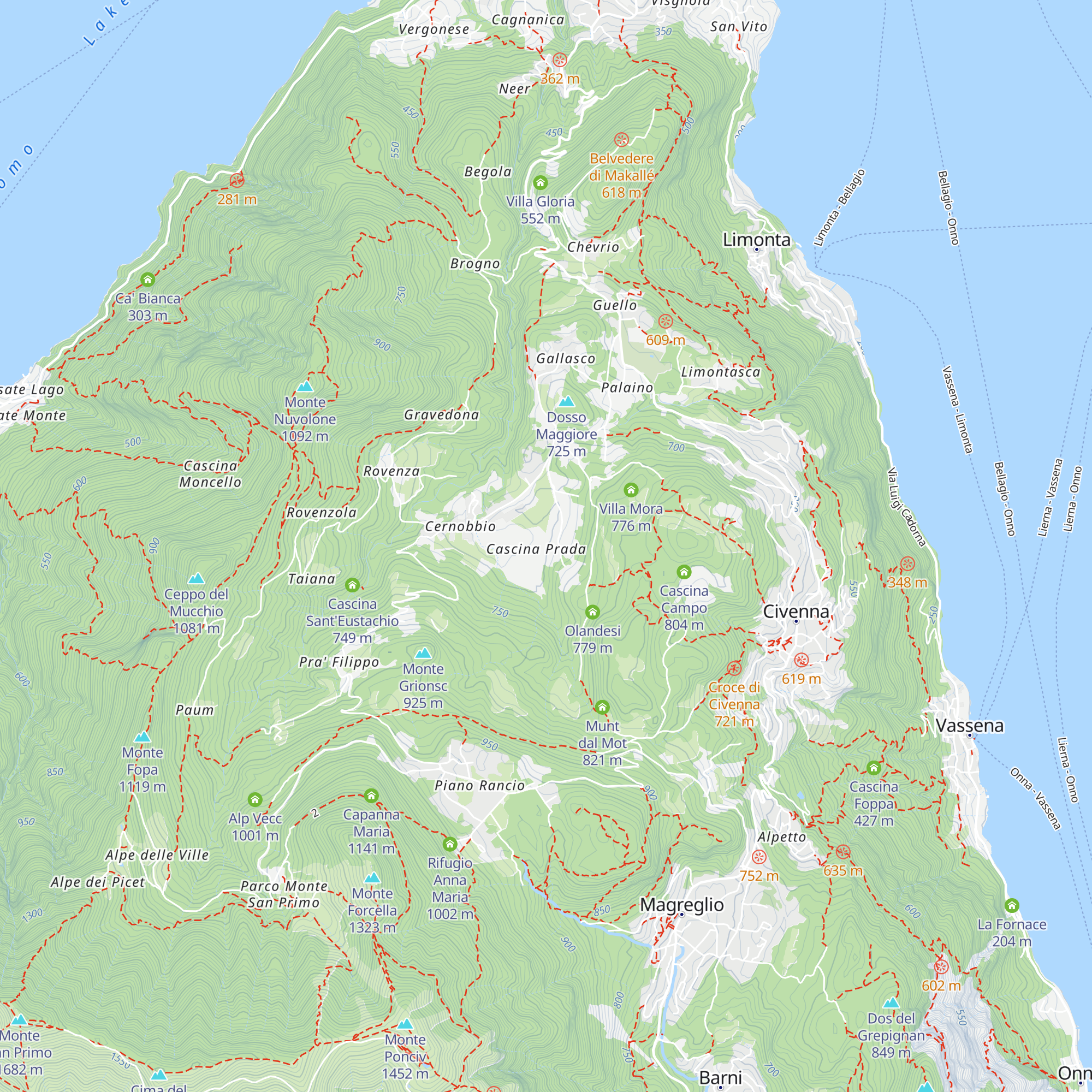 Malgazugna map