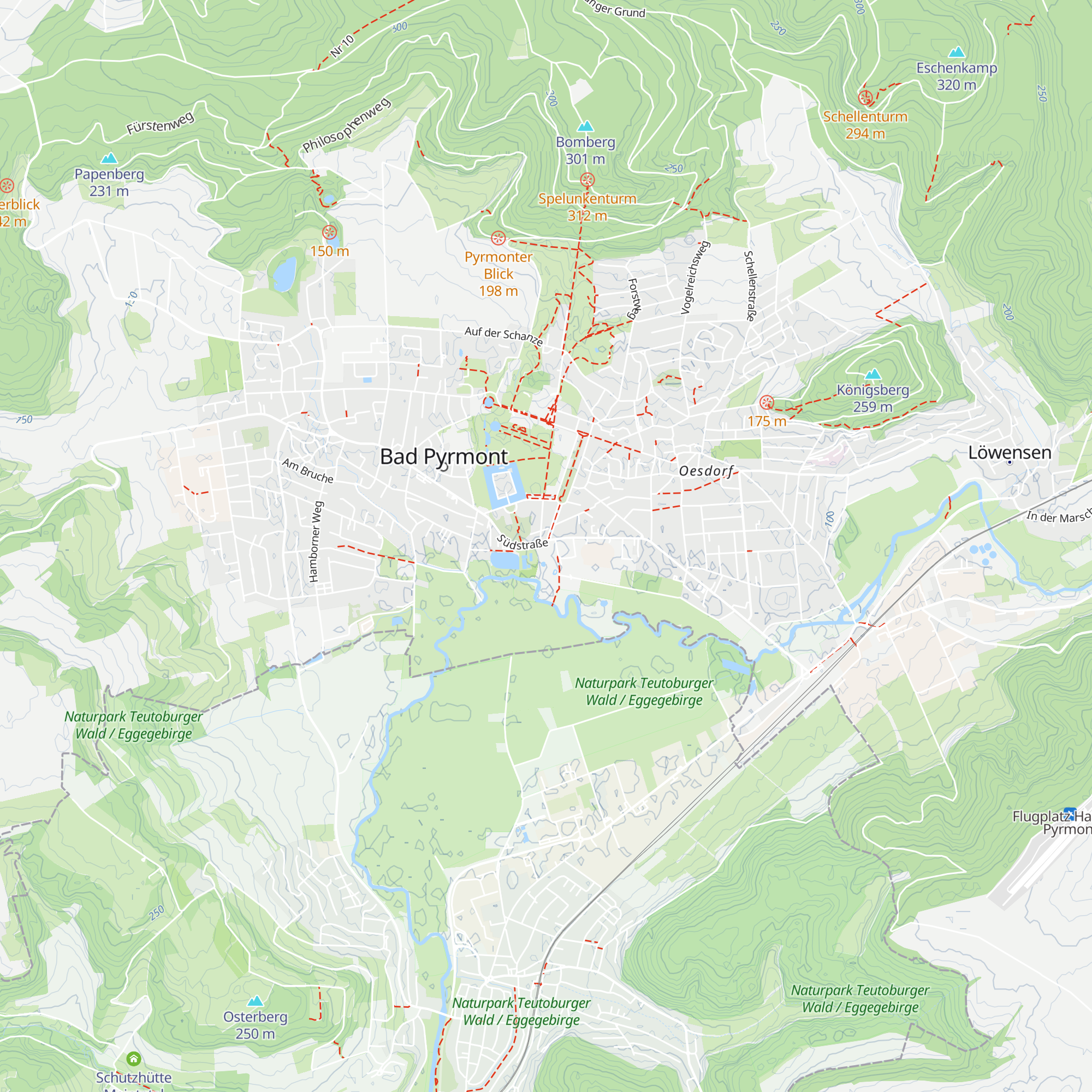 Tourist Information map